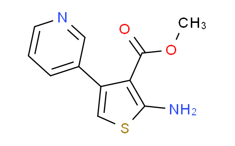 CAS No. 438230-48-9, Methyl 2-amino-4-(pyridin-3-yl)thiophene-3-carboxylate