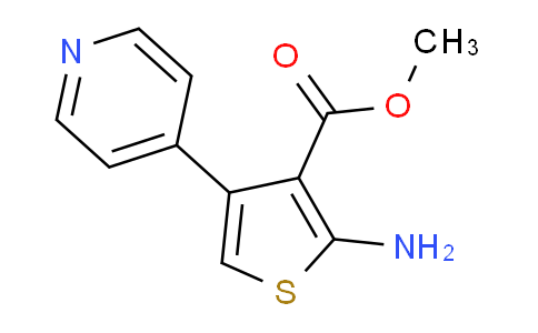 CAS No. 438229-64-2, Methyl 2-amino-4-(pyridin-4-yl)thiophene-3-carboxylate