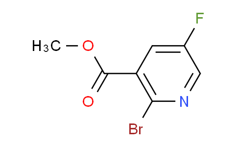 CAS No. 1214336-94-3, Methyl 2-bromo-5-fluoronicotinate