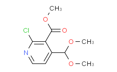 CAS No. 1774903-44-4, Methyl 2-chloro-4-(dimethoxymethyl)nicotinate