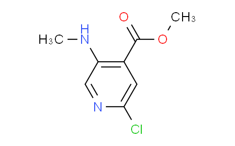 CAS No. 1034131-90-2, Methyl 2-chloro-5-(methylamino)isonicotinate