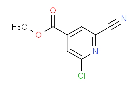 CAS No. 1206249-66-2, Methyl 2-chloro-6-cyanoisonicotinate