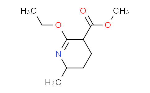 CAS No. 1710846-07-3, Methyl 2-ethoxy-6-methyl-3,4,5,6-tetrahydropyridine-3-carboxylate