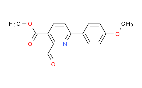 MC662292 | 244139-12-6 | Methyl 2-formyl-6-(4-methoxyphenyl)nicotinate