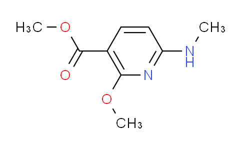 CAS No. 187480-13-3, Methyl 2-methoxy-6-(methylamino)nicotinate