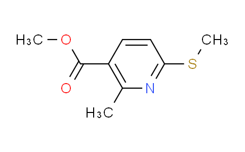 CAS No. 1355233-77-0, Methyl 2-methyl-6-(methylthio)nicotinate