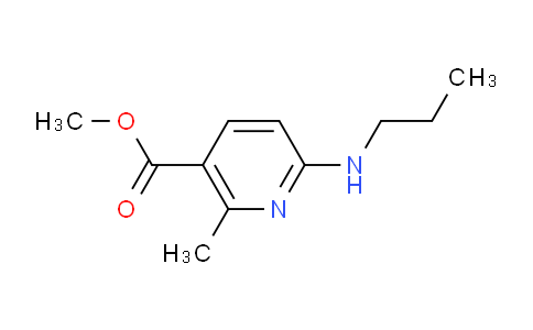 CAS No. 1355172-25-6, Methyl 2-methyl-6-(propylamino)nicotinate