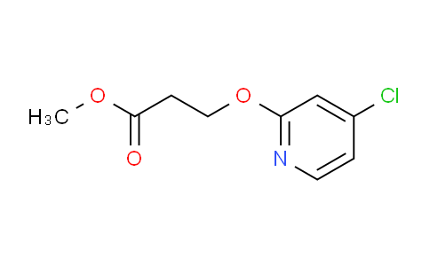 CAS No. 1346707-67-2, Methyl 3-((4-chloropyridin-2-yl)oxy)propanoate