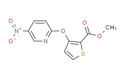 CAS No. 303152-15-0, Methyl 3-((5-nitropyridin-2-yl)oxy)thiophene-2-carboxylate