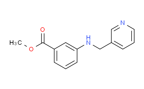 CAS No. 353235-72-0, Methyl 3-((pyridin-3-ylmethyl)amino)benzoate