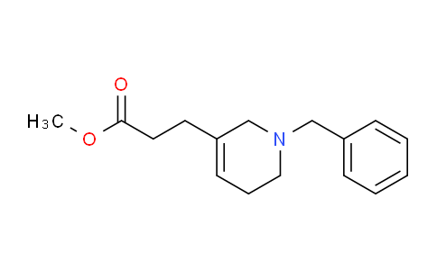 CAS No. 1398534-58-1, Methyl 3-(1-Benzyl-1,2,5,6-tetrahydro-3-pyridyl)propanoate