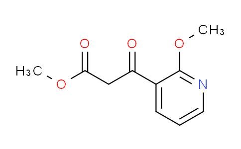CAS No. 1229625-42-6, Methyl 3-(2-methoxypyridin-3-yl)-3-oxopropanoate