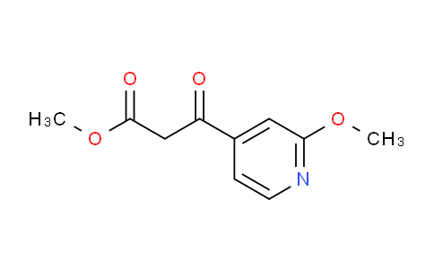 CAS No. 119836-25-8, Methyl 3-(2-methoxypyridin-4-yl)-3-oxopropanoate