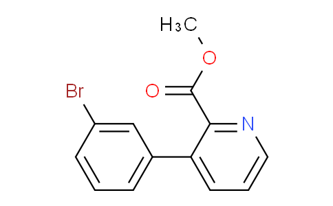 CAS No. 1344701-71-8, Methyl 3-(3-bromophenyl)picolinate