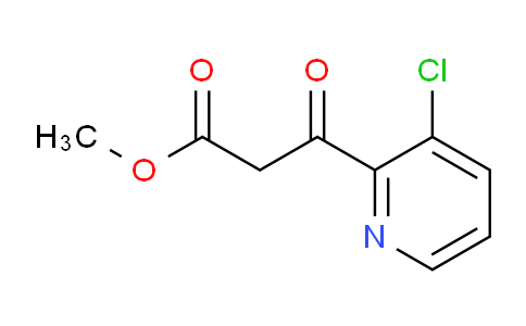 CAS No. 116408-79-8, Methyl 3-(3-chloropyridin-2-yl)-3-oxopropanoate