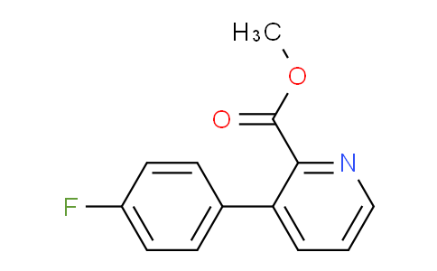 CAS No. 1192608-92-6, Methyl 3-(4-fluorophenyl)picolinate