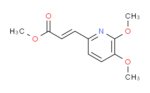 CAS No. 1138444-25-3, Methyl 3-(5,6-dimethoxypyridin-2-yl)acrylate