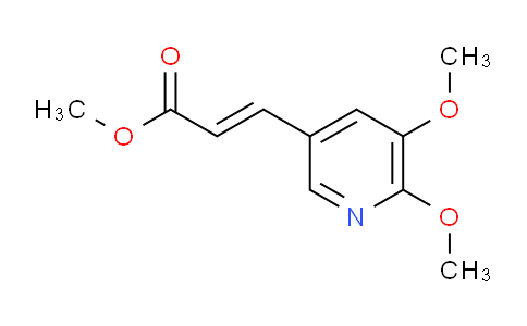 CAS No. 1171919-91-7, Methyl 3-(5,6-dimethoxypyridin-3-yl)acrylate