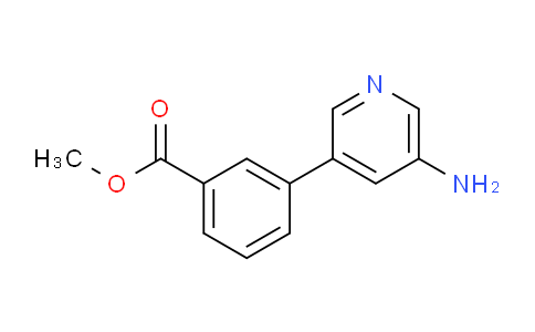 CAS No. 1258626-34-4, Methyl 3-(5-aminopyridin-3-yl)benzoate