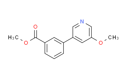 CAS No. 1373232-69-9, Methyl 3-(5-methoxypyridin-3-yl)benzoate