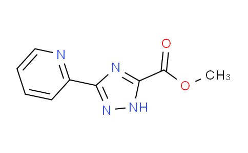 CAS No. 1785759-17-2, Methyl 3-(pyridin-2-yl)-1H-1,2,4-triazole-5-carboxylate