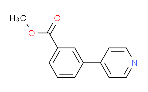 CAS No. 126179-78-0, Methyl 3-(pyridin-4-yl)benzoate