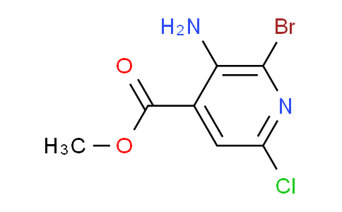 CAS No. 1073182-61-2, Methyl 3-amino-2-bromo-6-chloroisonicotinate