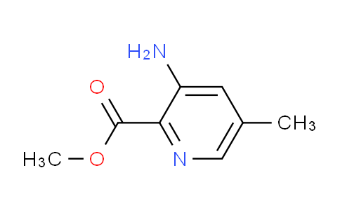 CAS No. 1256807-77-8, Methyl 3-amino-5-methylpicolinate