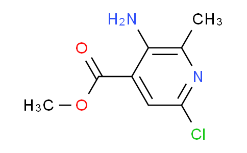 CAS No. 1073182-63-4, Methyl 3-amino-6-chloro-2-methylisonicotinate