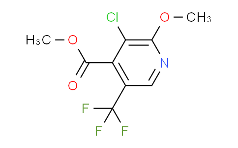 CAS No. 1147979-36-9, Methyl 3-chloro-2-methoxy-5-(trifluoromethyl)isonicotinate