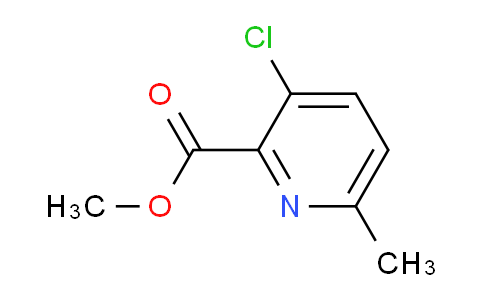 CAS No. 894074-83-0, Methyl 3-chloro-6-methylpicolinate