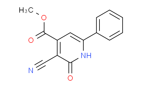 CAS No. 502136-90-5, Methyl 3-cyano-2-oxo-6-phenyl-1,2-dihydropyridine-4-carboxylate
