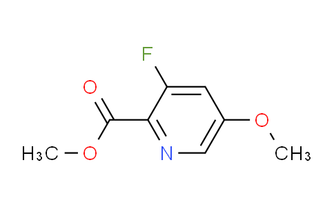 CAS No. 1256787-03-7, Methyl 3-fluoro-5-methoxypicolinate