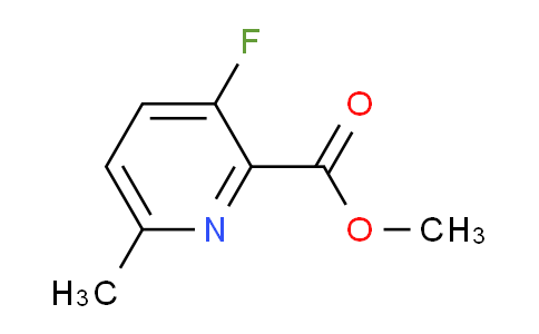 CAS No. 1256822-15-7, Methyl 3-fluoro-6-methylpicolinate