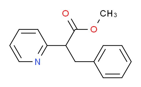 CAS No. 4558-90-1, Methyl 3-phenyl-2-(pyridin-2-yl)propanoate