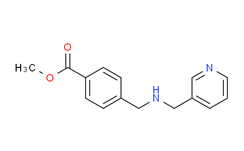 CAS No. 152312-40-8, Methyl 4-(((pyridin-3-ylmethyl)amino)methyl)benzoate
