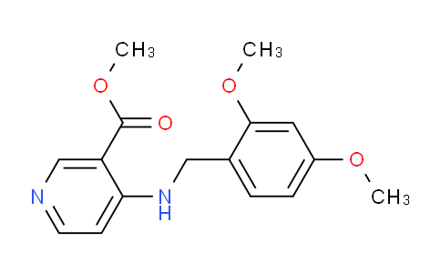 CAS No. 1436852-95-7, Methyl 4-((2,4-dimethoxybenzyl)amino)nicotinate