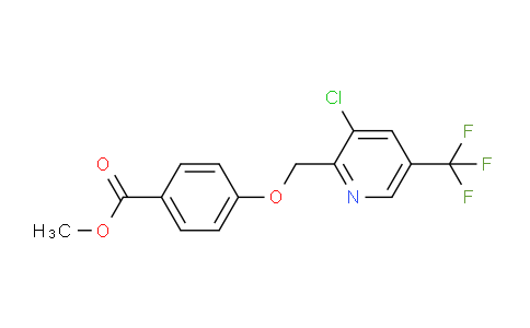 CAS No. 1565827-80-6, Methyl 4-((3-chloro-5-(trifluoromethyl)pyridin-2-yl)methoxy)benzoate