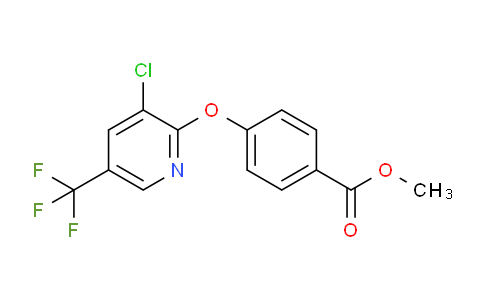 CAS No. 7382-40-3, Methyl 4-((3-chloro-5-(trifluoromethyl)pyridin-2-yl)oxy)benzoate