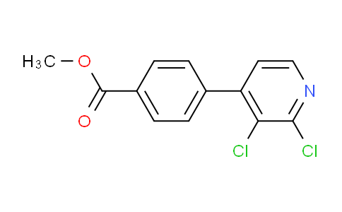 CAS No. 1160474-76-9, Methyl 4-(2,3-dichloropyridin-4-yl)benzoate