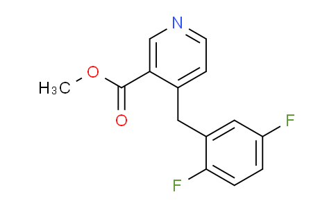 CAS No. 188439-71-6, Methyl 4-(2,5-difluorobenzyl)nicotinate