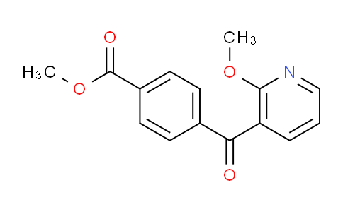 CAS No. 898785-85-8, Methyl 4-(2-methoxynicotinoyl)benzoate