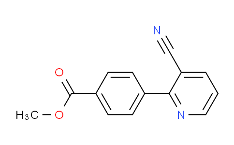 CAS No. 886360-65-2, Methyl 4-(3-cyanopyridin-2-yl)benzoate