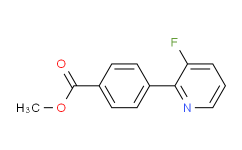 CAS No. 1355247-87-8, Methyl 4-(3-fluoropyridin-2-yl)benzoate