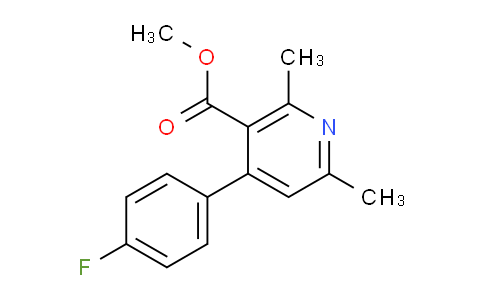CAS No. 122252-67-9, Methyl 4-(4-fluorophenyl)-2,6-dimethylnicotinate