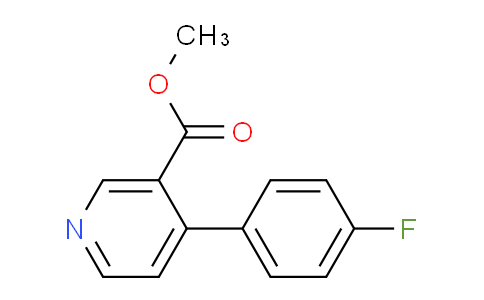 CAS No. 110307-23-8, Methyl 4-(4-fluorophenyl)nicotinate