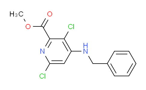 CAS No. 1259329-32-2, Methyl 4-(benzylamino)-3,6-dichloropicolinate