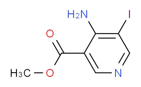CAS No. 1823961-14-3, Methyl 4-amino-5-iodonicotinate