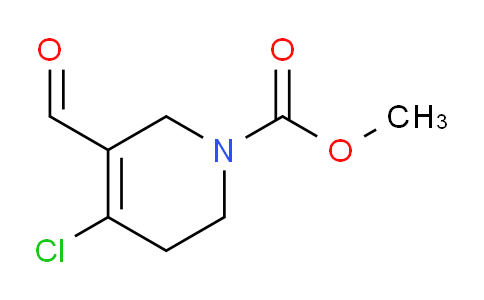 CAS No. 1708250-56-9, Methyl 4-chloro-3-formyl-5,6-dihydropyridine-1(2H)-carboxylate