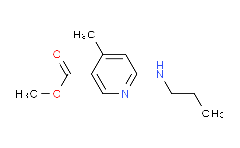 CAS No. 1355205-28-5, Methyl 4-methyl-6-(propylamino)nicotinate